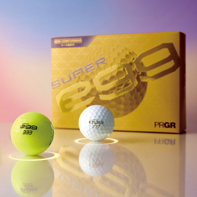 PRGR 프로기아 26 슈퍼에그 2피스 고반발 골프공, 1개, 12개입, 옐로우