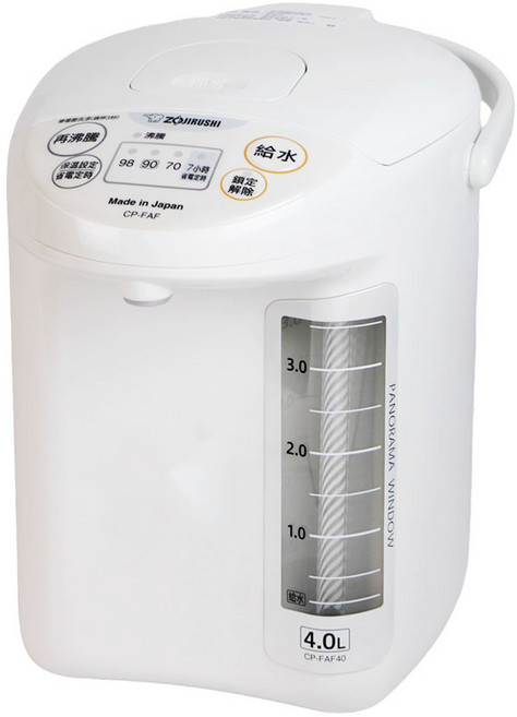 ZOJIRUSHI 象印 4.0公升微電腦電動熱水瓶, CP-FAF40