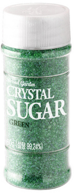 브레드가든 크리스탈슈가 그린 60g, 1개