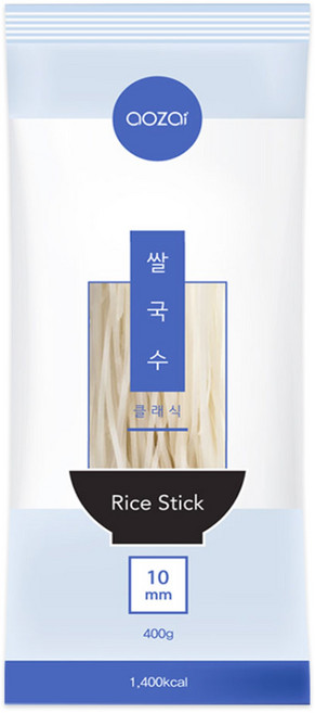 아오자이 클래식 쌀국수면 10mm, 400g, 10개