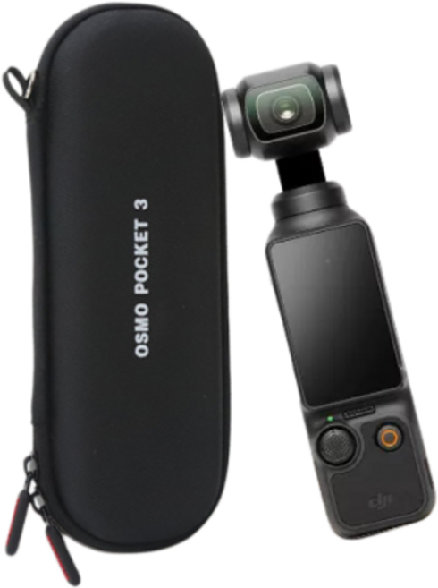 DJI POCKET 3 雲台相機便攜收納包, 1個, 黑色（適用Pocket 3）