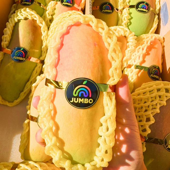 무지개빛 달콤함 무지개 망고, 1개, 2.5kg (7과 내외)