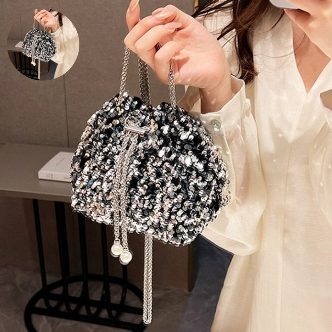 스팽글 여성 트윙클 복조리 크로스백 가방 숄더백 여