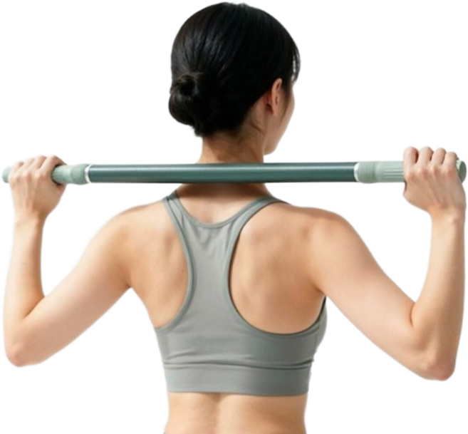 하루개운 시원한 전신 근막이완 종아리 마사지스틱, 세이지그린, 1개