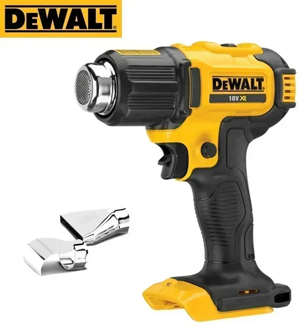 Dewalt DCE530N 20V 무선 히트 건 고전력 용접 열 송풍기 수축 포장 도구 뜨거운 공기 총 전동, 02 DCE530 TOOL ONLY