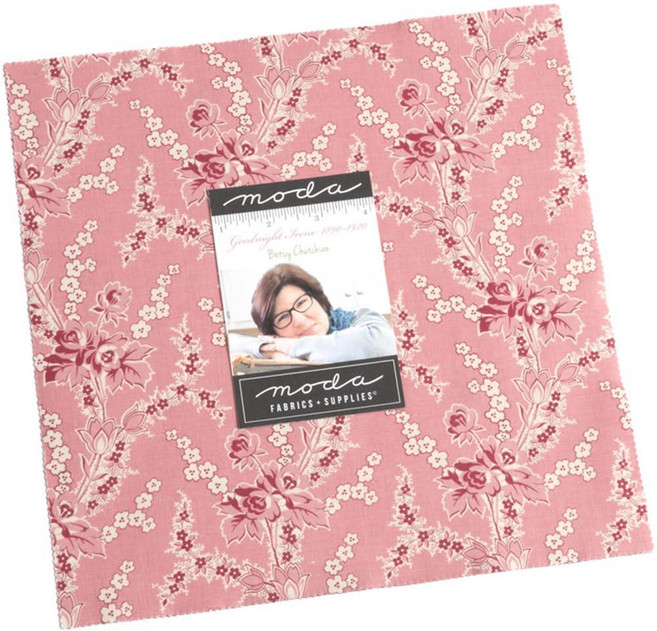 Goodnight Irene Layer Cake® 106.7-25.4cm(42-10인치) 프리컷 패브릭 퀼트 스퀘어 Betsy Chutchian 제작, Goodnight Irene Layer Cake®,