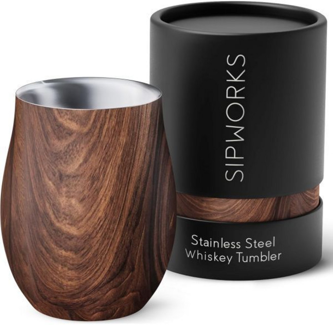 SIPWORKS 보냉 위스키 텀블러 온더락 하이볼 위스키잔 양주 240ml, 위스키텀블러, 미드나잇블루