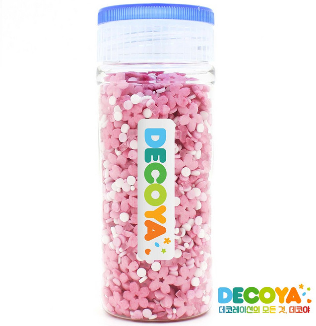 데코야 체리블라썸 믹스간편용기 (스프링클/제과제빵/데코), 1개, 85g