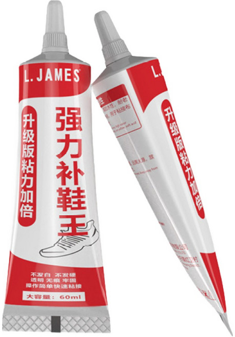 1+1[일본 레시피] 신발 공장 전용 연성 방수 수선 접착제 강력 신발접착제 전문가용신발접착제, 무색, 6세트