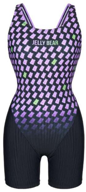 [백화점상품] 레노마 수영복 (지퍼백 폴리백 브라캡 3종 무상증정) 여성 젤리베어 X백 2부 반신수영복 블랙 여름시즌아이템, 90, BK(블랙)