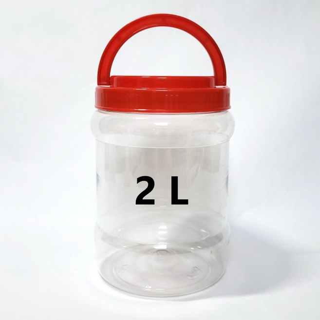 SD 광구 2L 플라스틱통 용기, 1개