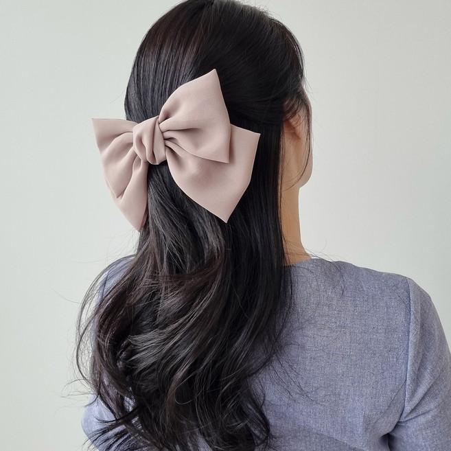 릴리트리 쉬폰 왕리본핀 22칼라