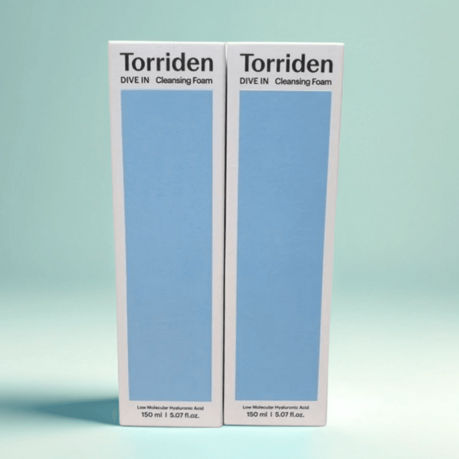 토리든 다이브인 저분자 히알루론산 클렌징 폼, 150ml, 2개