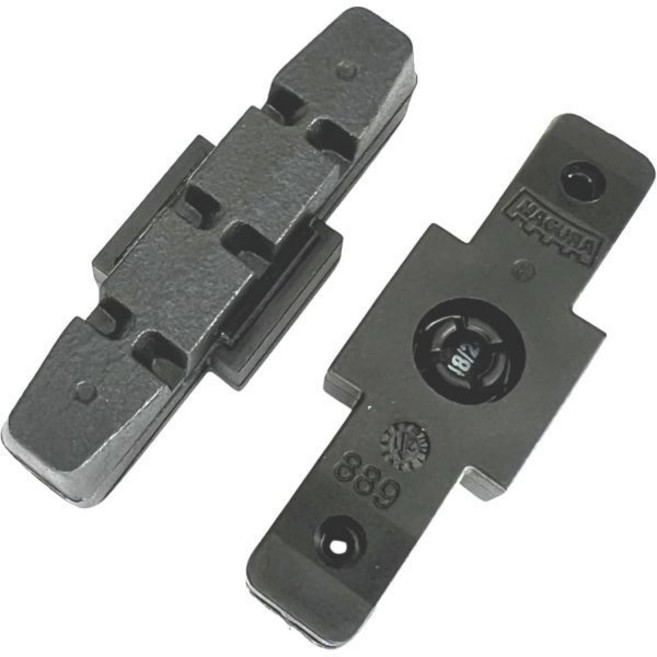 Magura 마구라 코팅 림 HS11 HS22 HS33 Evo용 브레이크 패드 1쌍(2개 팩) 144121, 블랙