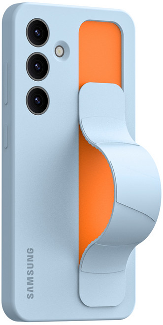 [삼성정품] 갤럭시 S24 스탠딩 그립 케이스 / S24플러스 / S24울트라 EF-GS921/EF-GS926/EF-GS928, 1개, 라이트 블루