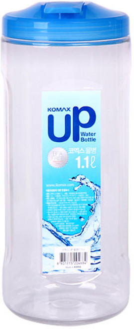 코멕스 국내산 UP 물통 식당 대형 물병 1.1L, 단품