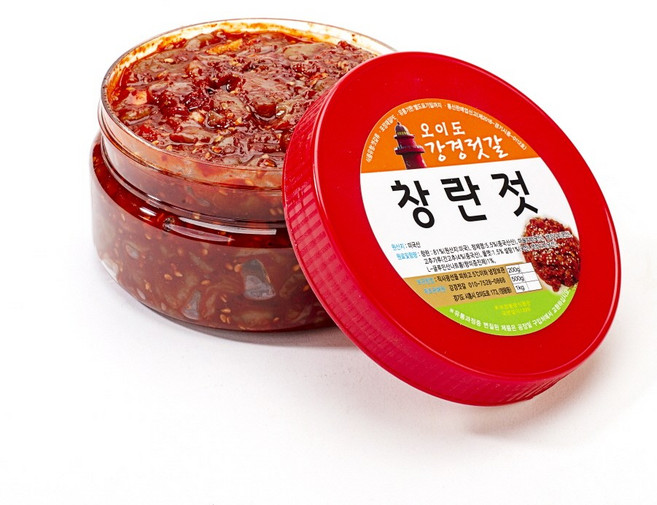 오이도 강경젓갈 창난젓갈, 500g, 1개
