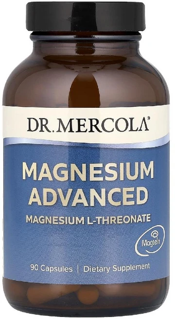 Dr. Mercola 마그네슘 어드밴스드 캡슐 90정 Mercola (닥터 머콜라), 1개 - 쿠팡