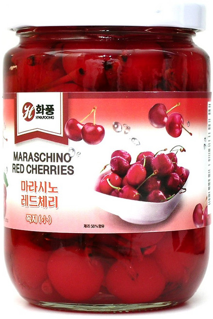 화풍 마라시노 레드체리(꼭지있음) 375g 체리, 1개