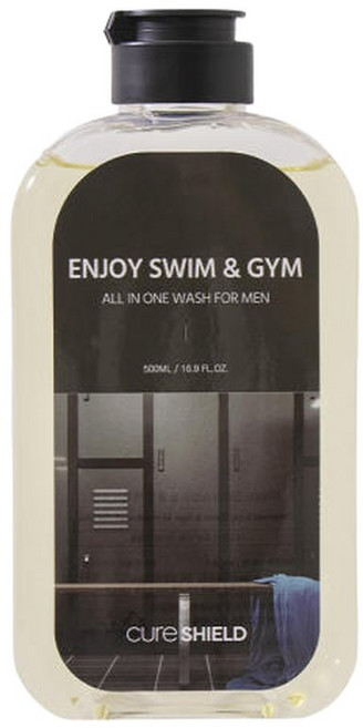 인조이스윔 수영장 올인원 샴푸 바디워시 수영 염소 냄새 제거 포맨 500ml, 1개