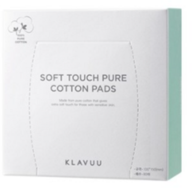 클라뷰 소프트 터치 코튼패드, 80개입, 5개