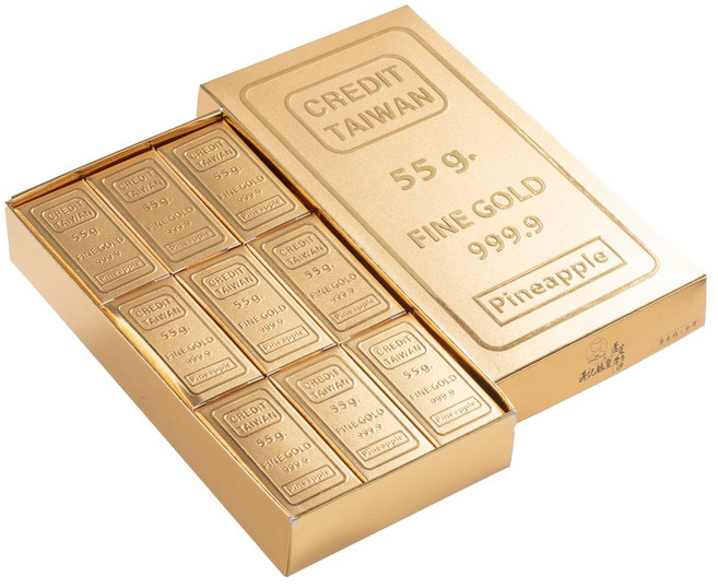 港記酥皇 黃金土鳳梨酥 9入禮盒, 1盒, 500g