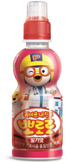 뽀로로 귀여운 내친구 어린이 음료 235 ml, 235ml, 18개
