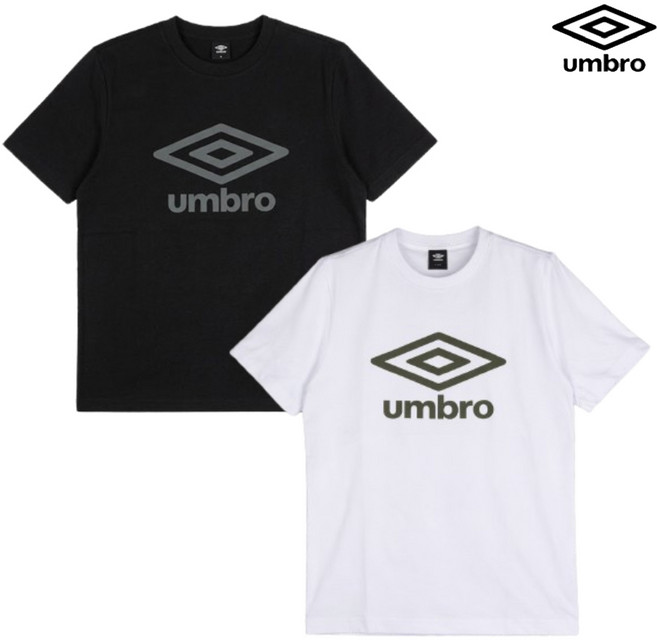 [엄브로] 26SS 매장판 남녀공용 프레쉬 빅로고 반팔 티셔츠 UR121SRS13