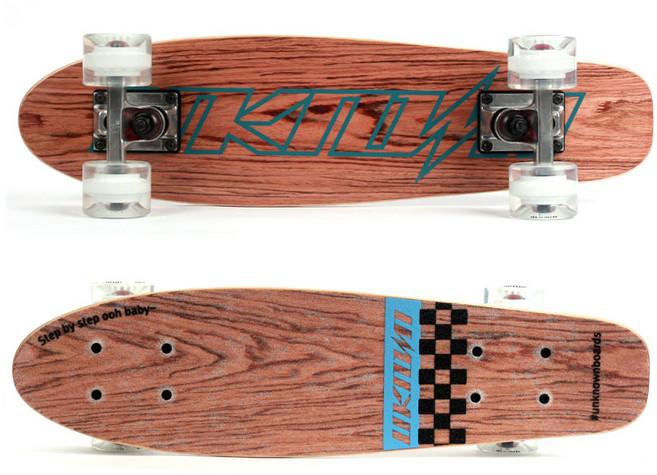 언노운 우드 크루져보드 + 스케이트보드 정비툴 세트, 보드(마호가니), 정비툴(랜덤발송), 1개