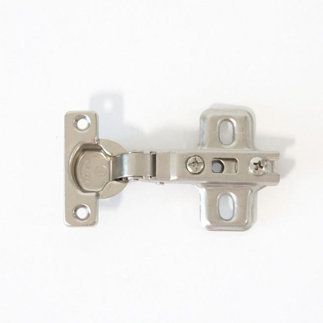 욕실장 경첩 미니힌지 18T 아웃도어 94도 댐퍼경첩, 단품