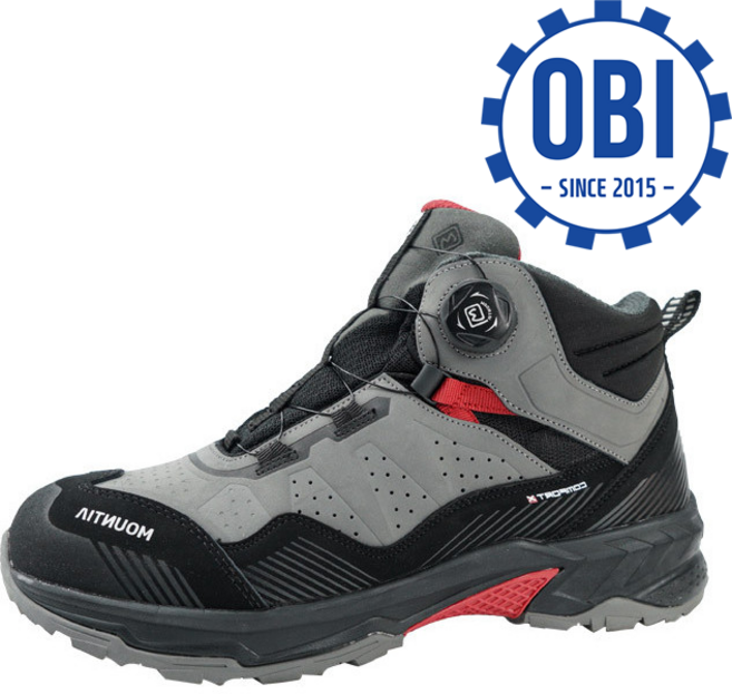 마운티아 안전화 MT-600, 그레이, 1개