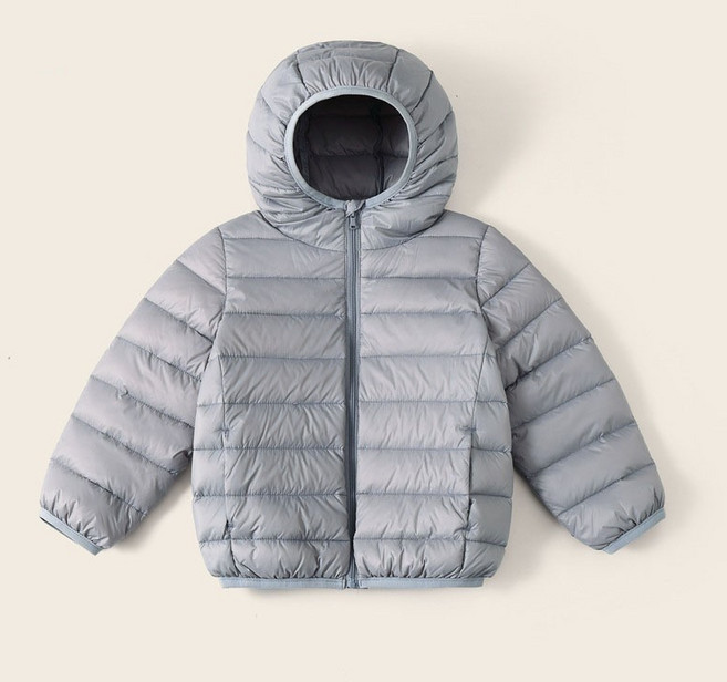 男女童輕量保暖連帽羽絨外套 90%含量羽絨