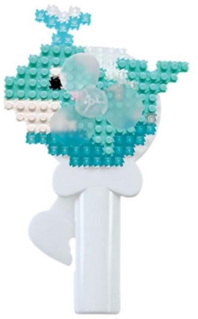 툭툭블럭 손 선풍기 만들기 세트 5종 교육용 핸디 미니 선풍기 블럭도안 포함, 1개, 색상혼합 고래