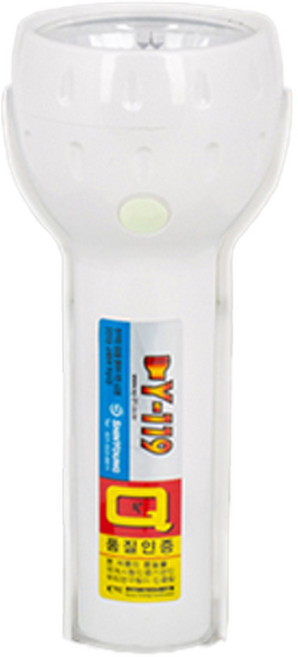 한국소방자재 휴대용비상조명등 Y-119 Q마크, 1개, 백색(Q마크)