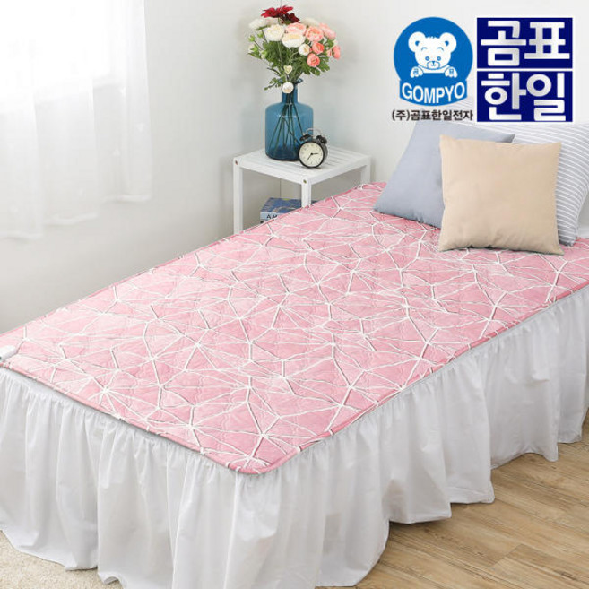 곰표한일 무자계 전기요 전기매트 크로크핑크(중), 단품, 단품