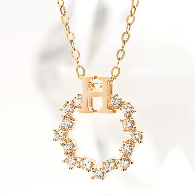 주리에떼 14K/18K 체인+도금 펜던트 헤이즐 데일리 심플 레이어드 목걸이