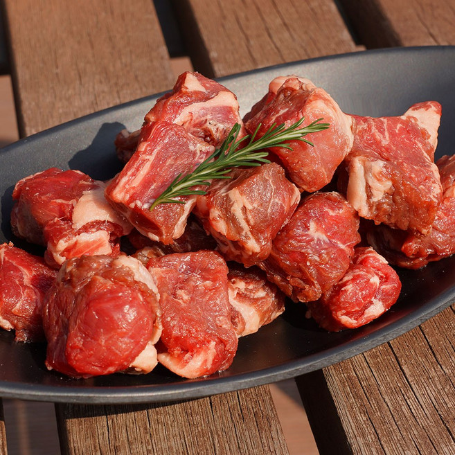 하이마블 냉동 안심 큐브스테이크 미국산 소고기, 1개, 200g