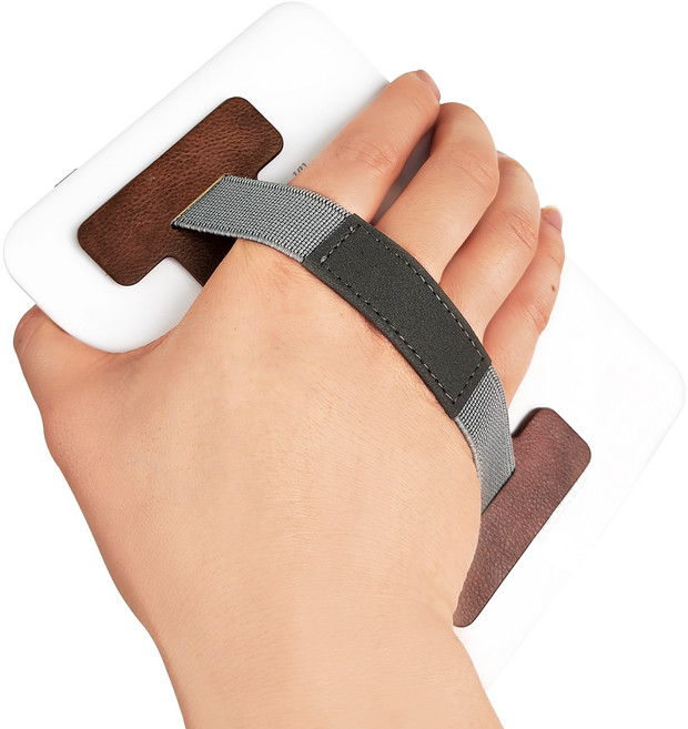 BOHO 이북리더기 가죽 핸드그립 스트랩 홀더 크레마S 모티프 사운드업 리디페이퍼