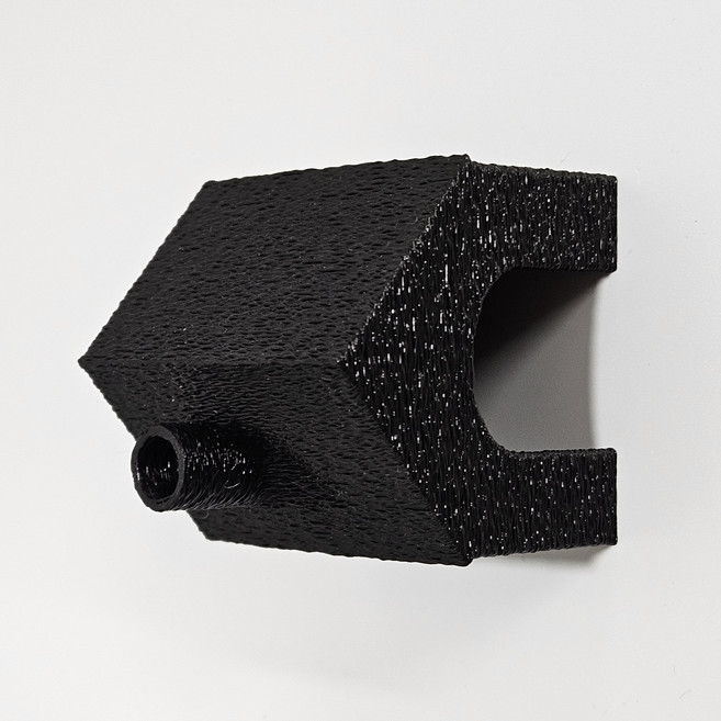 반짝CR 3D 굴뚝하우스 S사이즈 베이비용 크레스티드 게코 도마뱀 은신처 소동물 파충류 용품 사육장 꾸미기, 블랙S, 1개