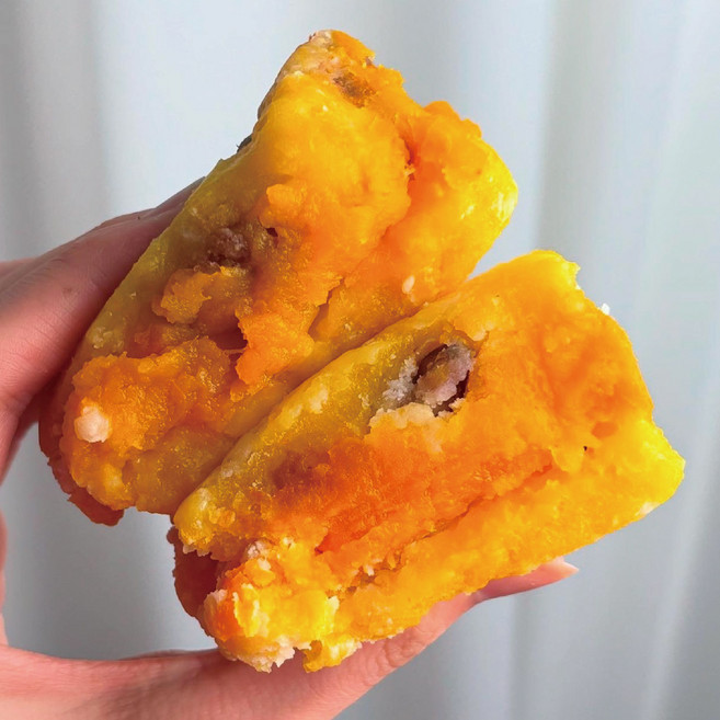 소문난떡집 개별포장 단호박 설기 (한개당100g), 100g, 12개