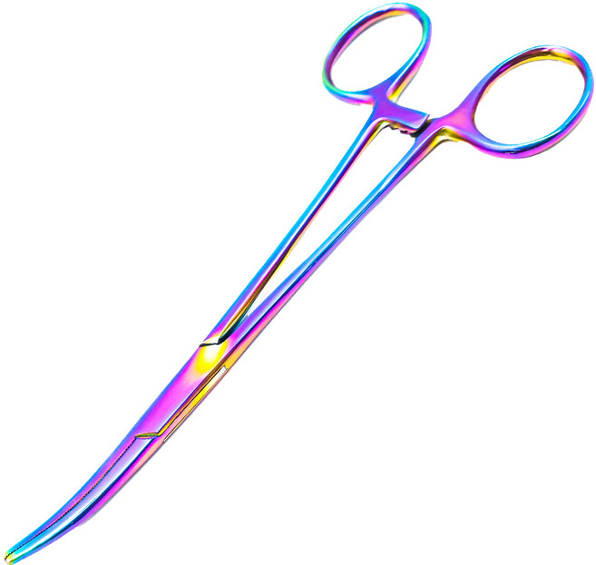 마리수 바늘빼기 낚시 포셉 가위 훅리무버 물고기 포셉집게, 1개, 티타늄