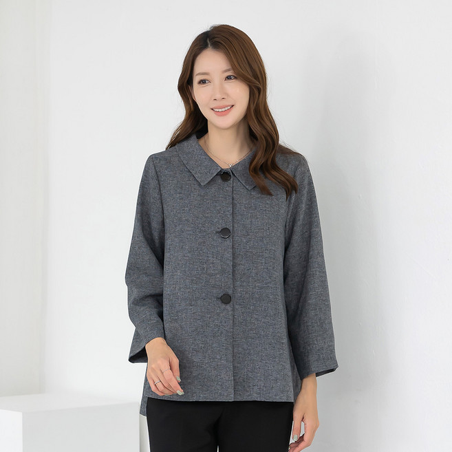 엄마옷 카라 A라인 정장 자켓 5CVB10005마담 미시 중년여성 빅사이즈 50대 60대 70대 할머니옷