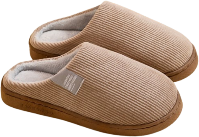 모아룸 양털 슬리퍼 코듀로이 남자 여자 실내화