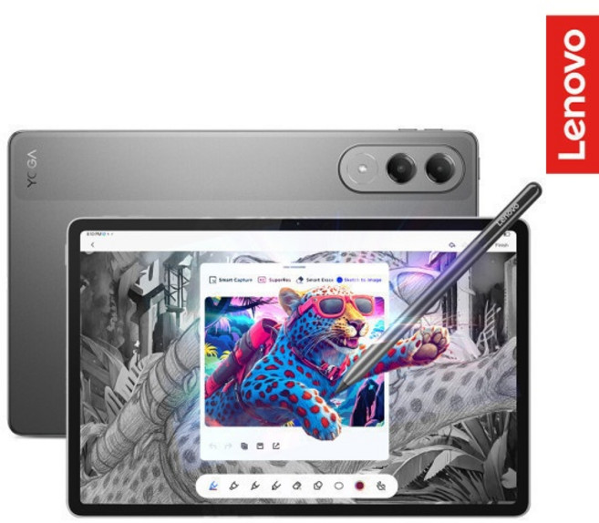 레노버 Yoga Tab 11.1 AI with Tab Pen Pro 256GB, 그레이