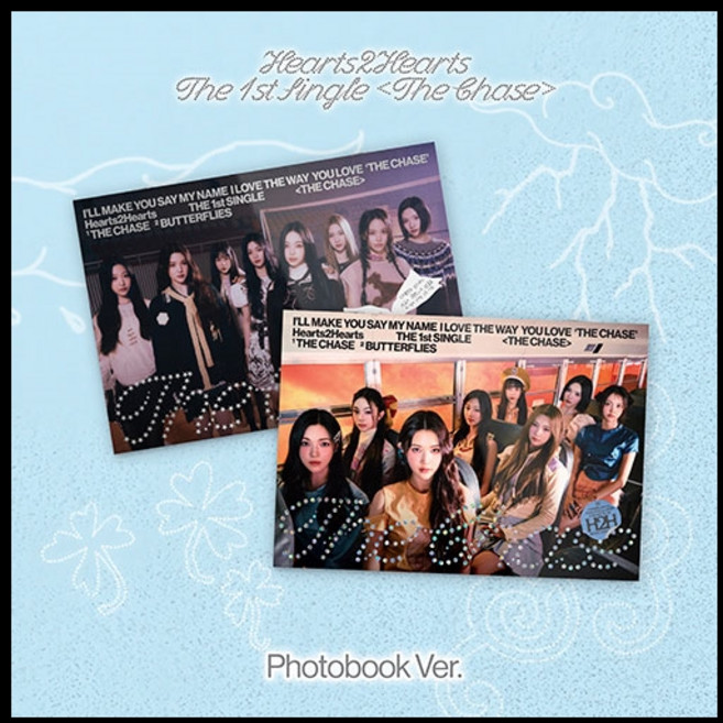 (Photobook Ver.) 하츠투하츠 (Hearts2Hearts) - The Chase (싱글앨범 1집) (랜덤1종)