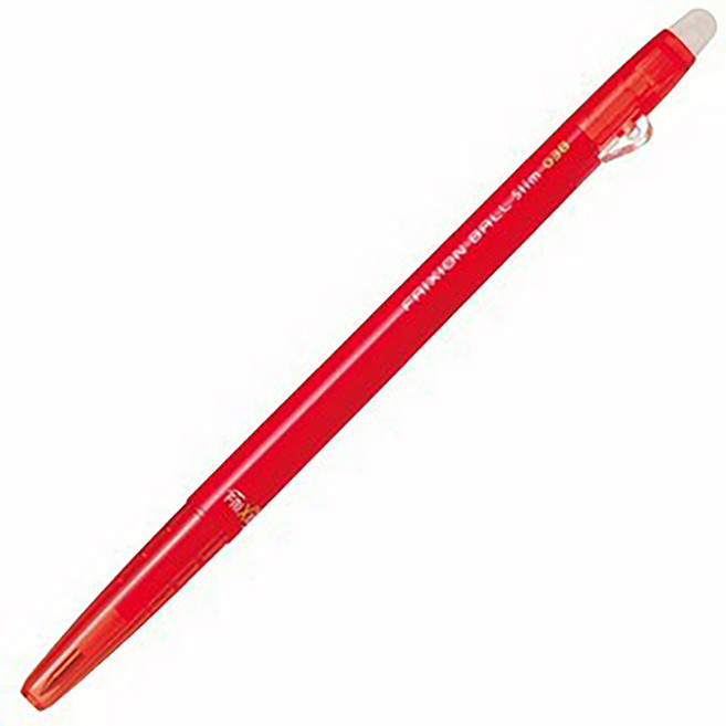 PILOT Frixion Ball Slim 0.38 擦擦筆, 1個, 紅