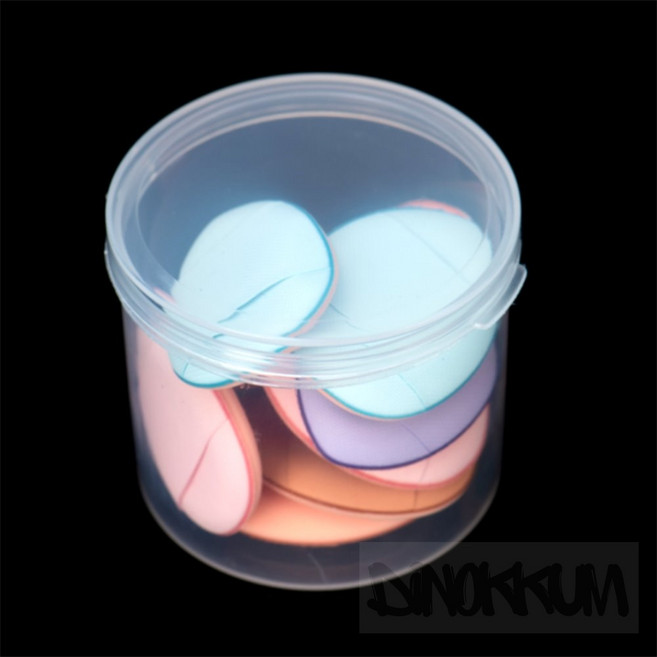 디노꿈 핑거퍼프 10P 세트 쿠션퍼프 화장퍼프 핑거쿠션, 1