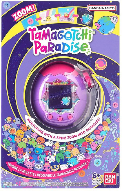 [반다이_한국어 지원] 다마고치 파라다이스 - 핑크 랜드 (Tamagotchi Paradise - Pink Land) 육지 세계에서 시작하는 나만의 다마고치 육성 스토리!, 퍼플스카이, 1개