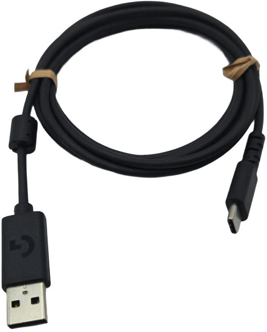 로지텍 호환 마우스 충전케이블 고급형 5핀 c타입 직조 지슈라 지프로 무선 G502 G403 G703 G903 지슈라2 미니 덱스 913tkl, 블랙, C타입 1.8m PRO X TKL 키보드