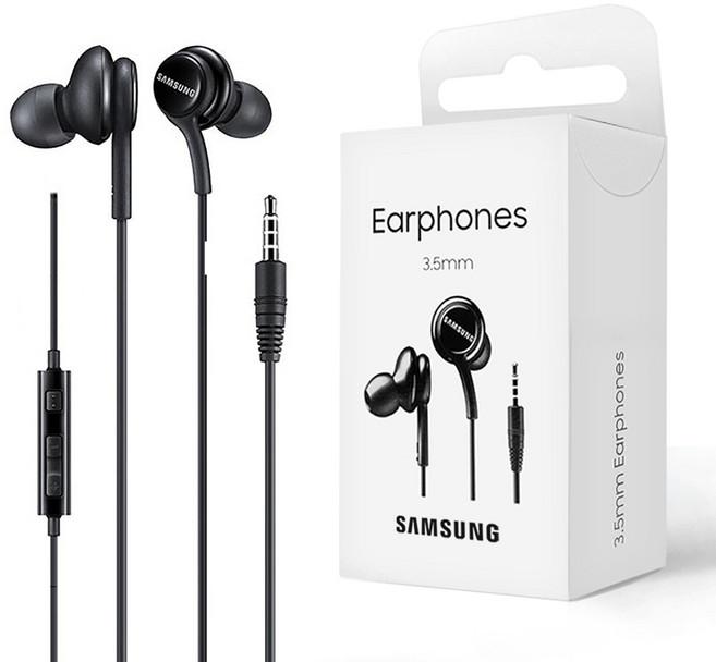 삼성전자 3.5mm 이어폰 EO-IA500 블랙, (EO-IA500BBEGKR)블랙